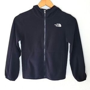 The North Face Black Long Sleeve Zipup Jacket size S Youth Juniors Outdoor Wear